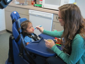 child in feeding therapy