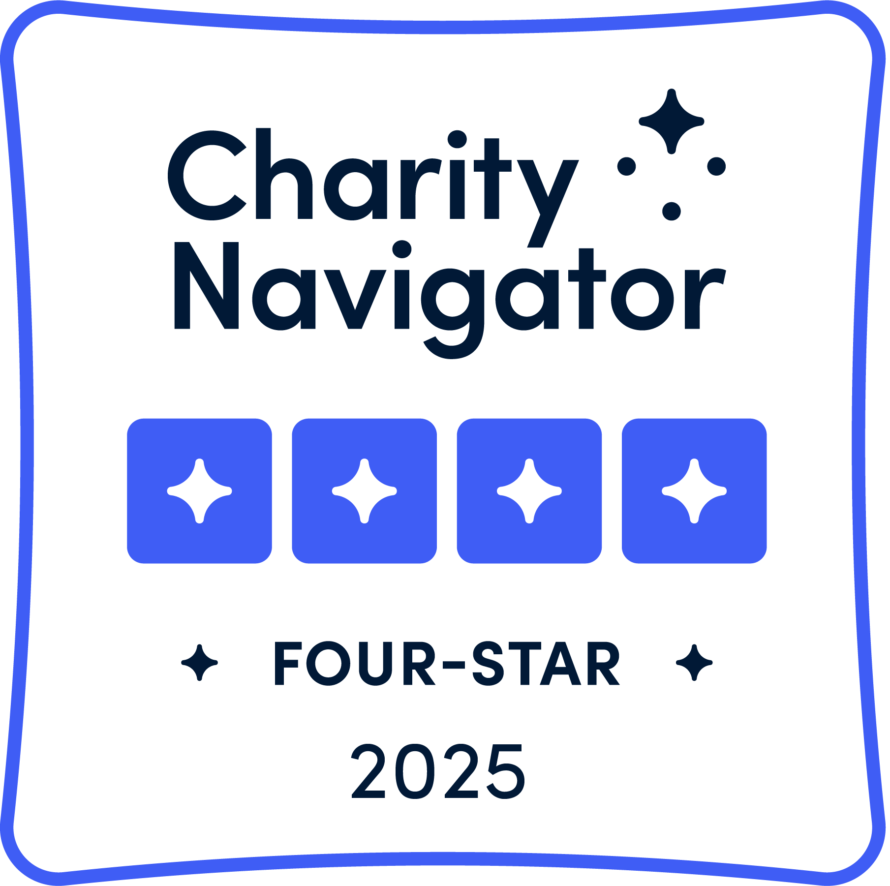 Charity Navigator Four-Star Rating
