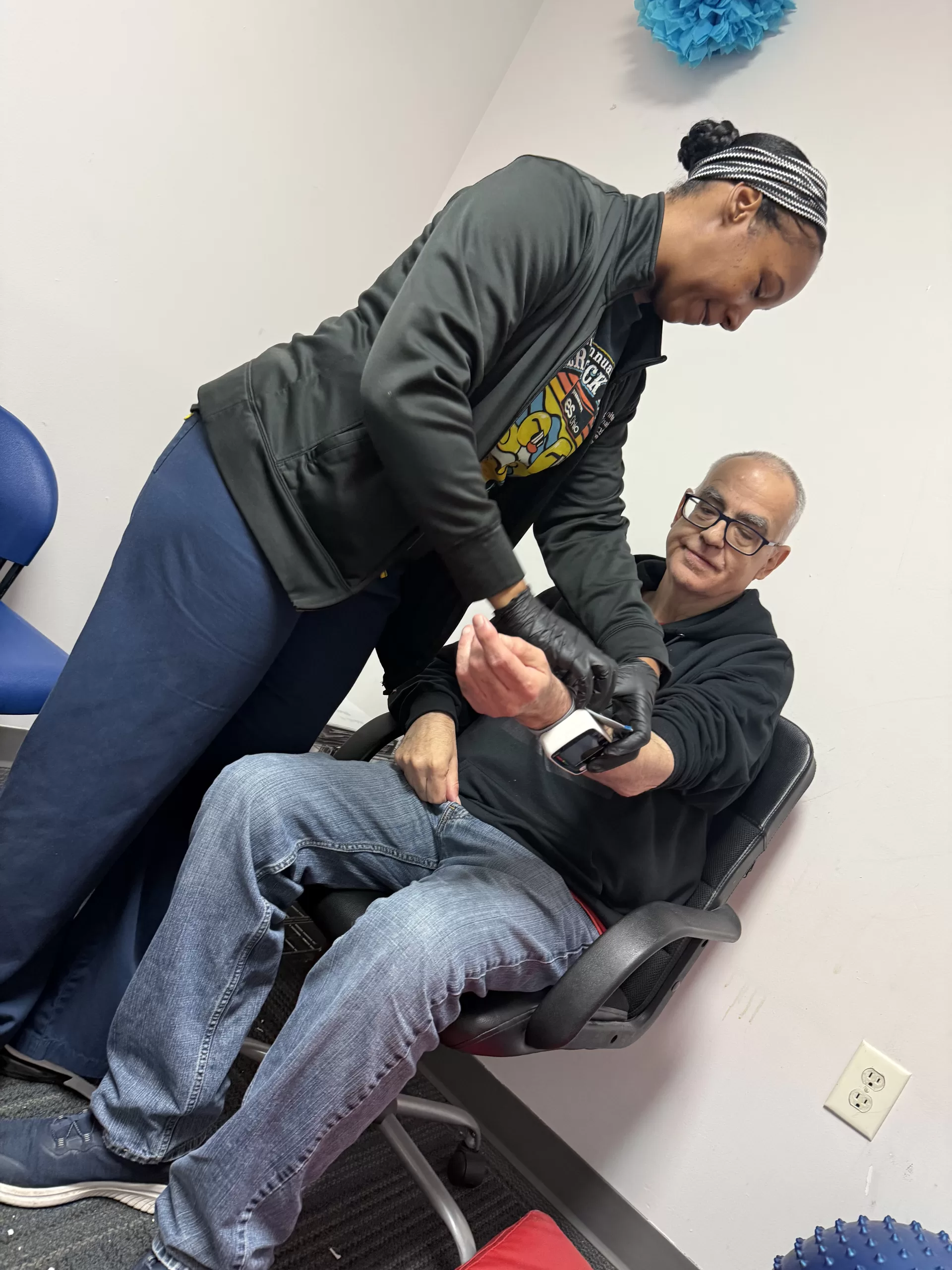 On-site nursing care