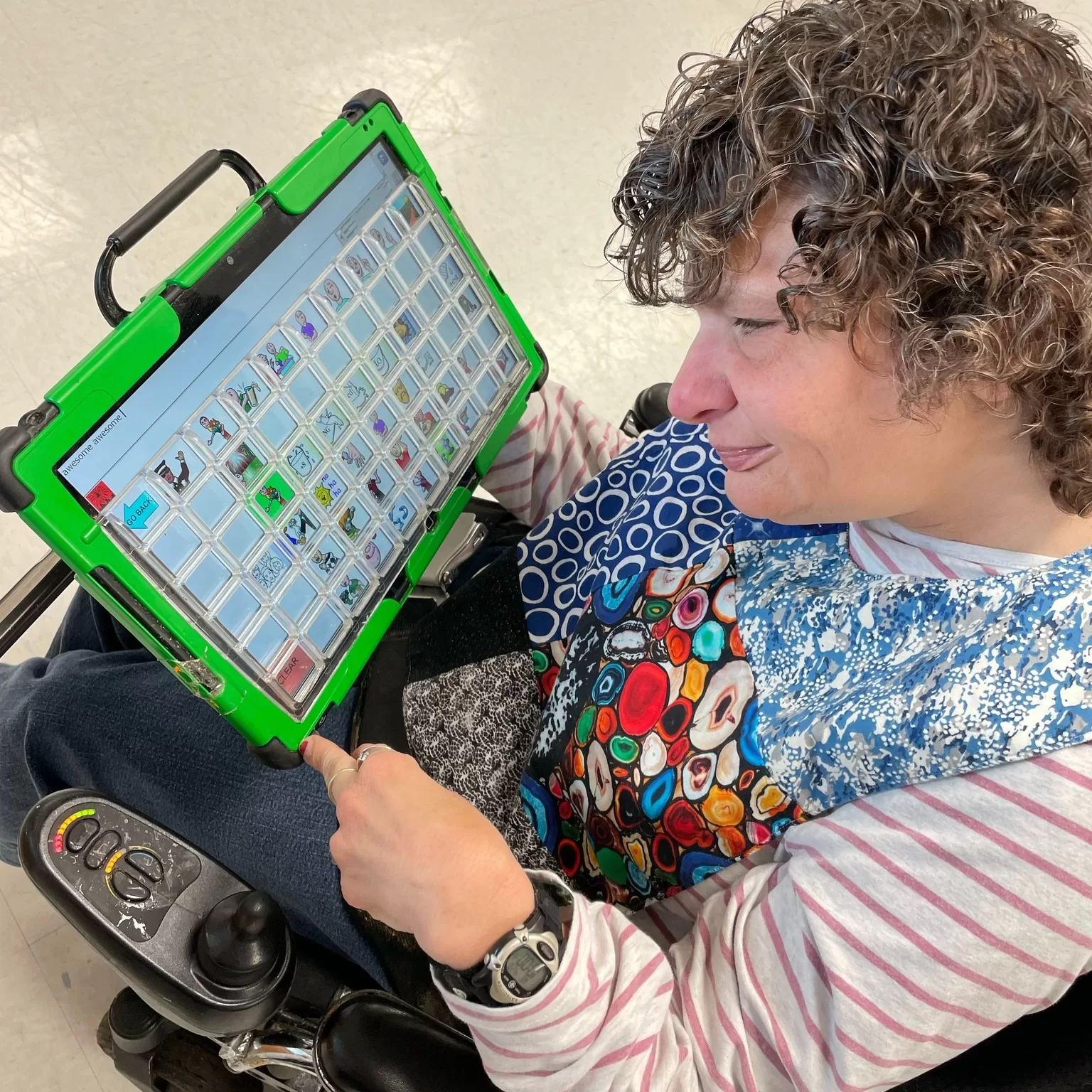 Adult Services participant