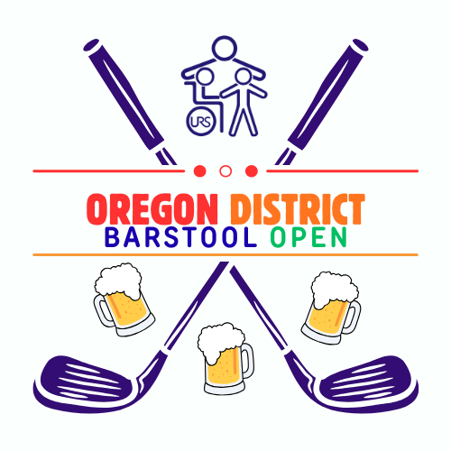 Oregon District Barstool